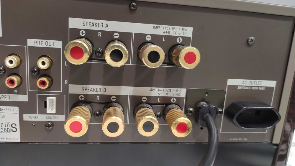 Wzmacniacz Sony TA-F870ES z pilotem