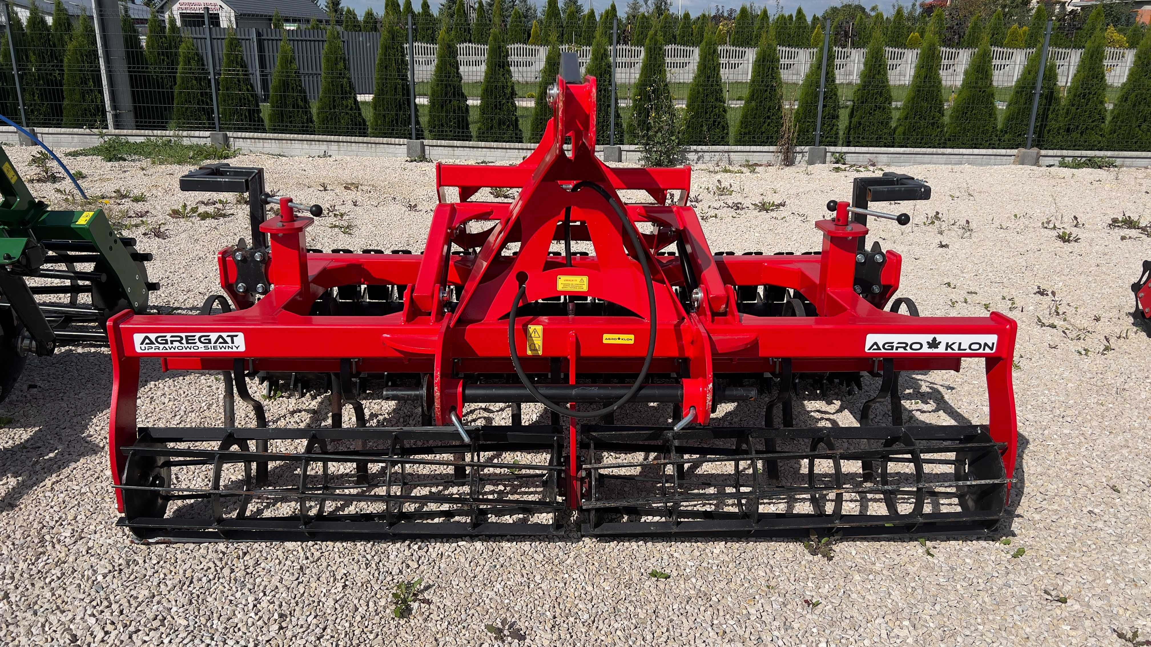 Agregat Uprawowo-Siewny 2.5m wał Packera HYDROPAK AgroKlon DOSTAWA