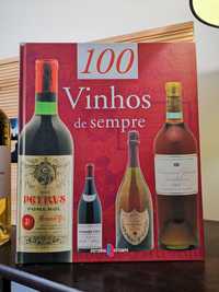 Livro 100 Top vinhos do mundo