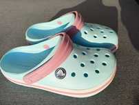 Buty Crocs dziewczęce błękitne nowe