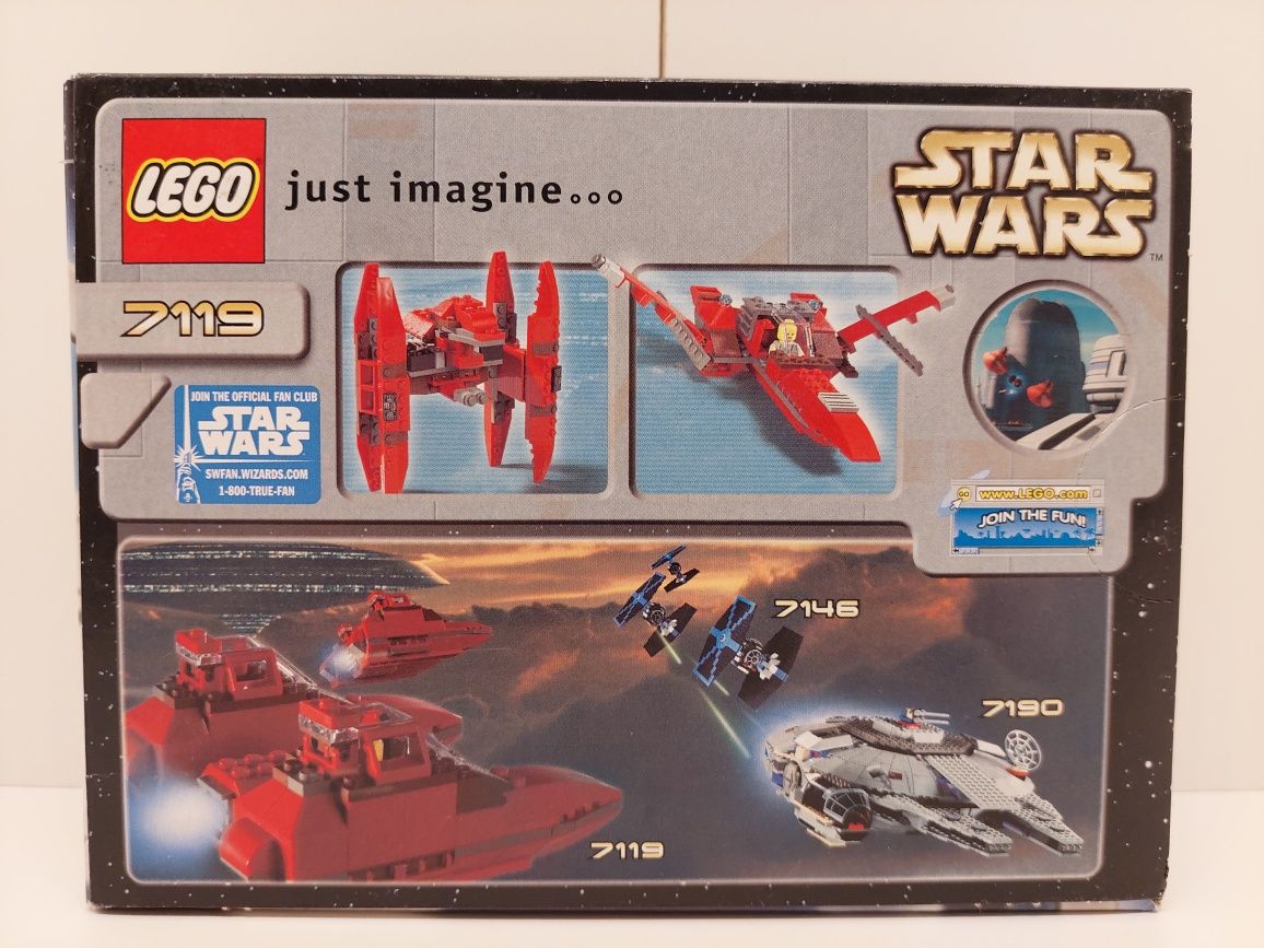 Nieotwarte Lego Star Wars 7119