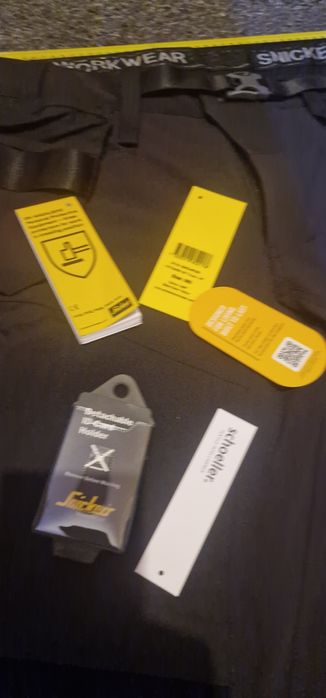 Nowe spodnie Snickers orginalne model 6940 elastyczne z wysokim stanem