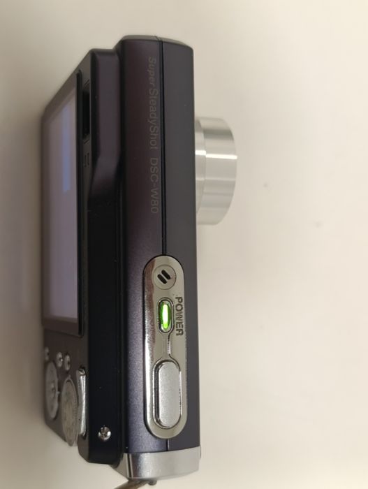 Aparat cyfrowy SONY Cyber-Shot DSC-W80 7mp ZEISS vintage retro y2k CCD