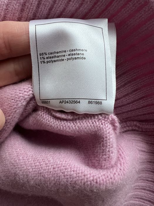Sweterek Chanel kaszmirowy