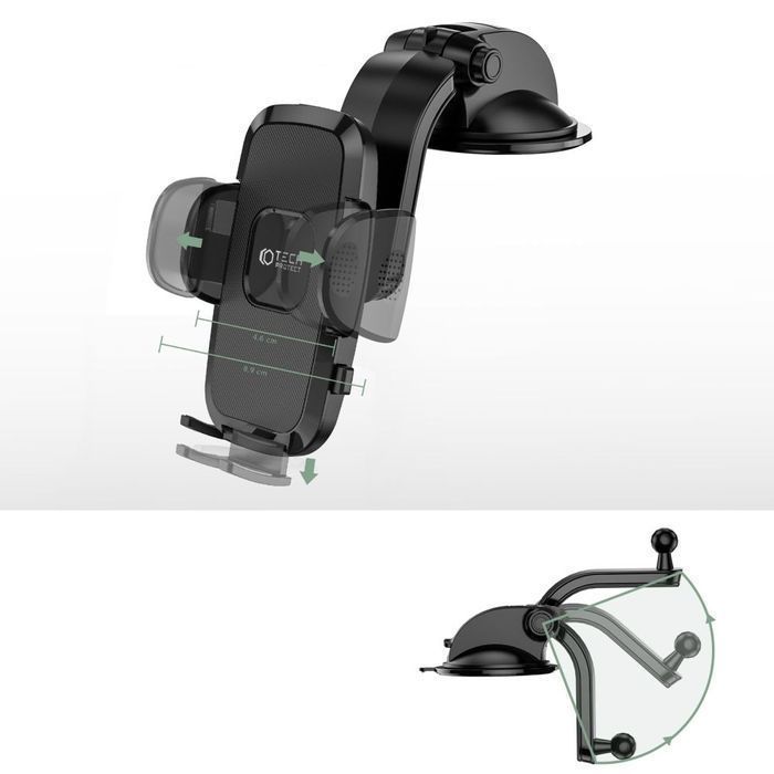 Tech-Protect V3 Universal Dashboard Car Mount Black