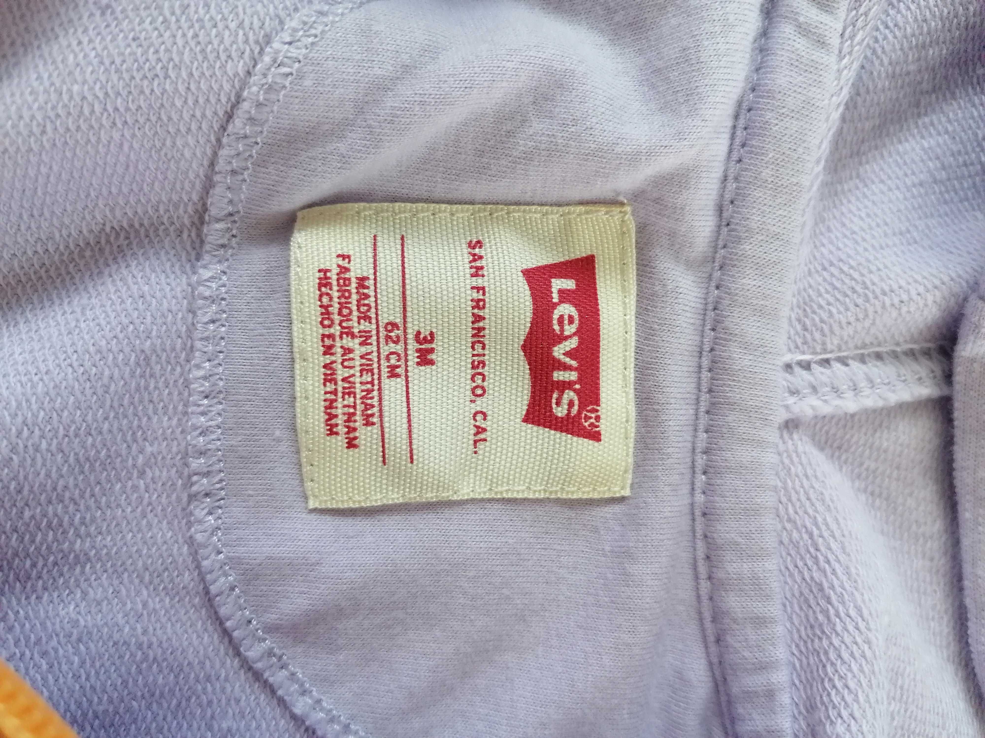 Nowy pajac kombinezon levi's rozm 62 z kapturem