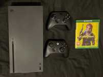 Xbox Series X + 2 pady + Cyberpunk