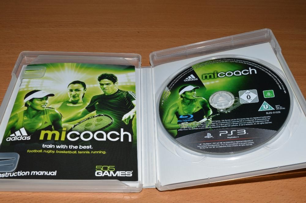 Диск для PS3 PlayStation MiCoach train with the best. Новый!