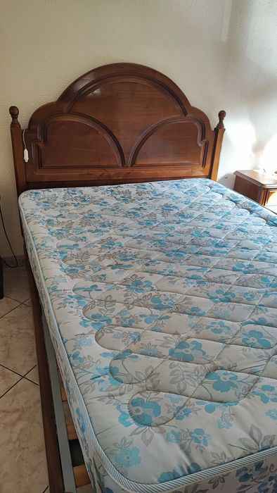 Mobília de quarto de extrema qualidade madeira mogno