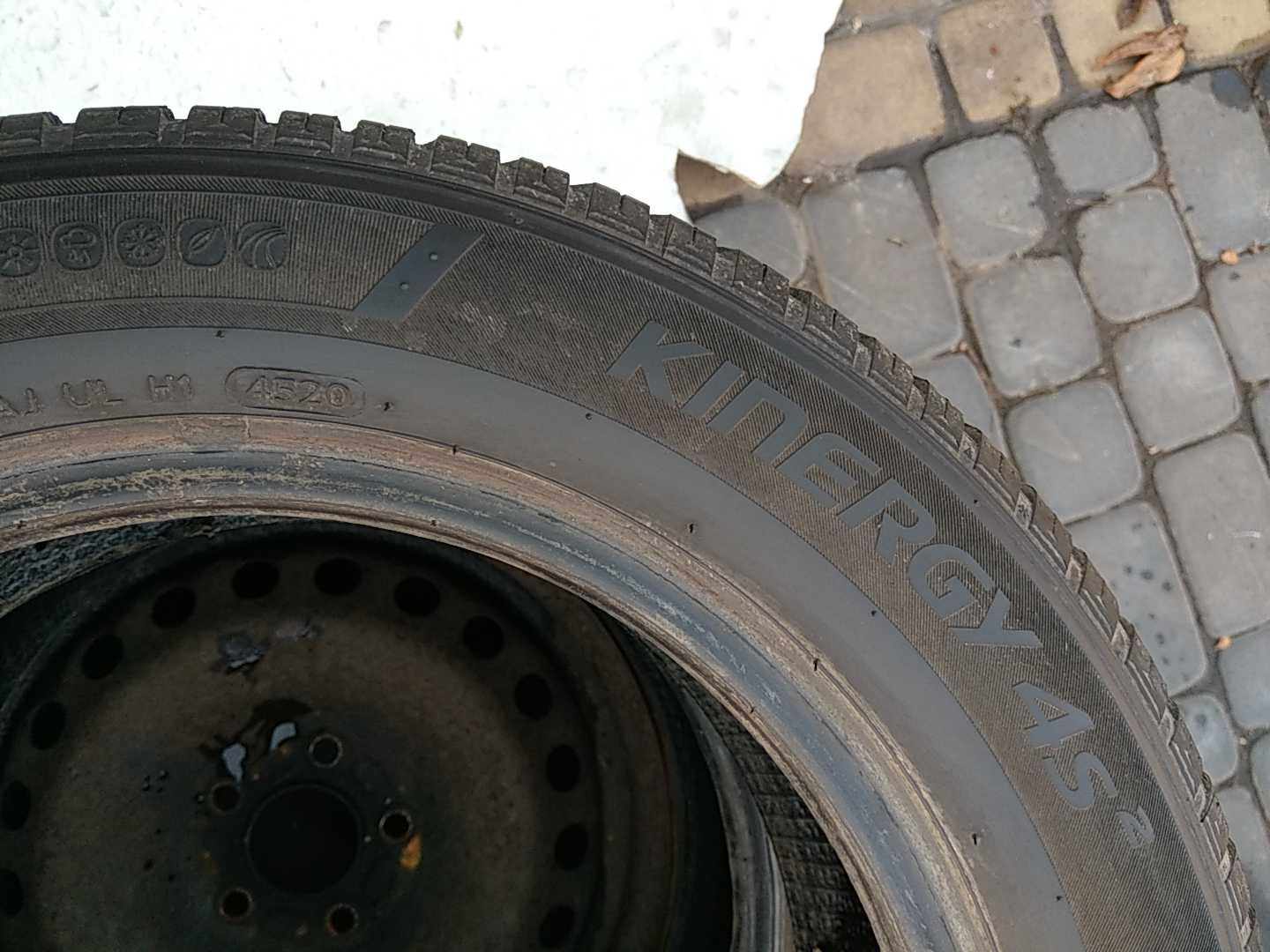 Шини всесезонні 20р HANKOOK Kinergy 4S2 175/65 R15 6.4mm колеса резина