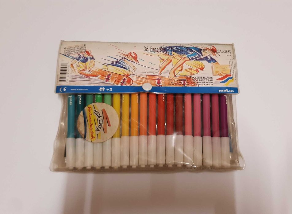 Marcadores Molin anos 80