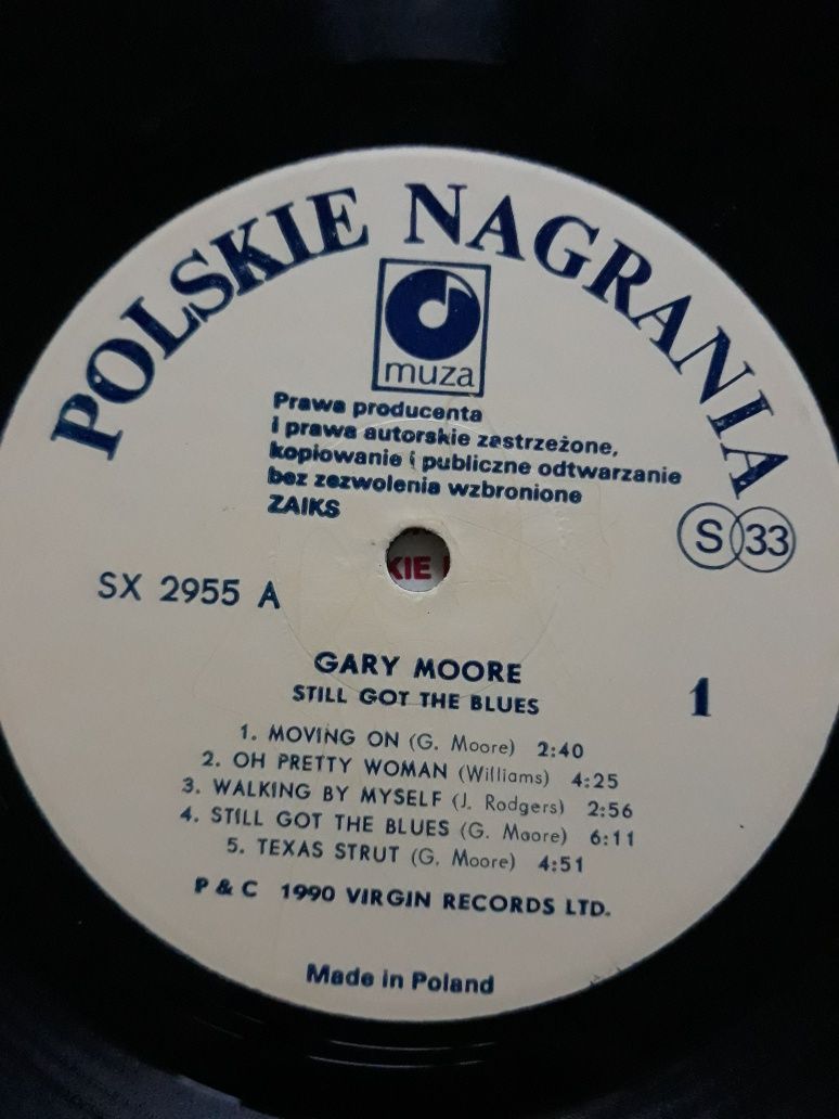 Gary MOORE- Still Got The Blues. 1990