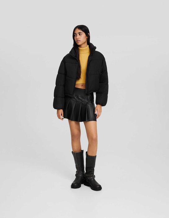 Куртка Bershka демісезон пуфер Нова жіноча XS-S