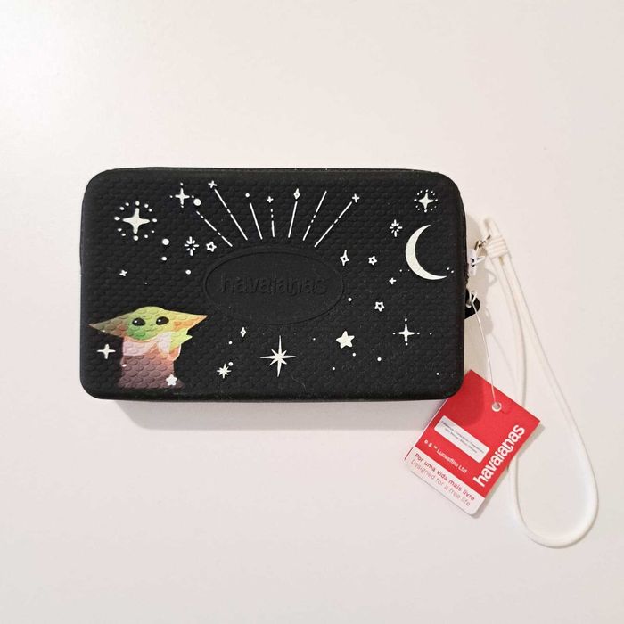 Carteira Havaianas Grogu Mandalorian Star Wars