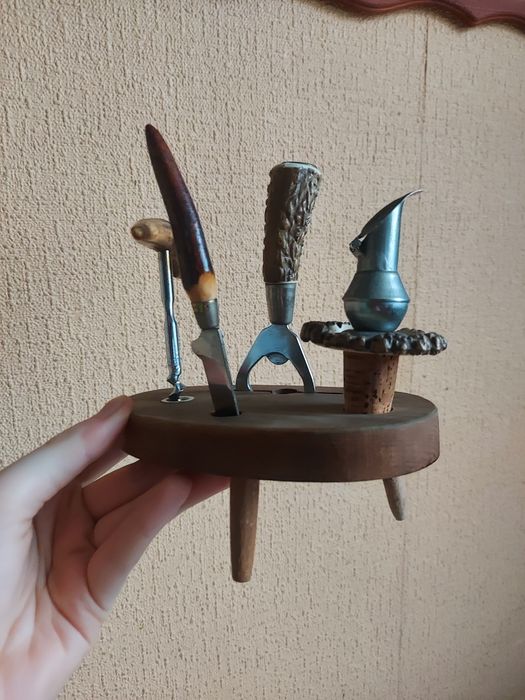 stary zestaw otwieraczy ART DECO kolekcjonerski