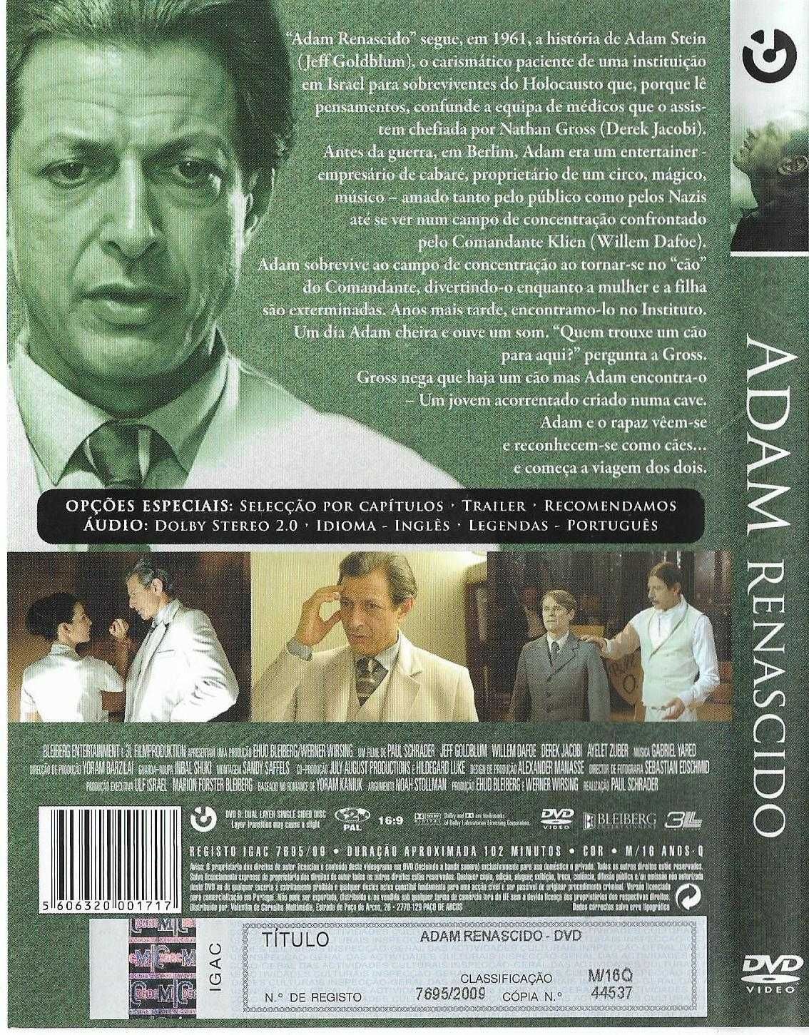 Adam Renascido - - - Filme - - - - - DVD