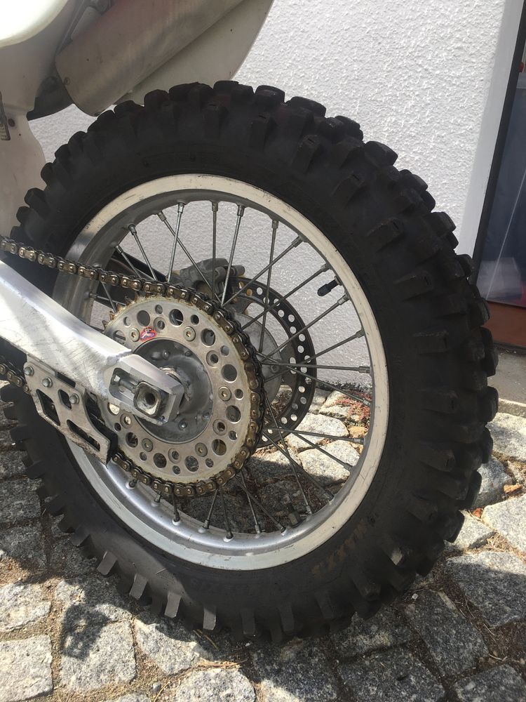 Honda CR250 2T de 1999 com matricula e luz