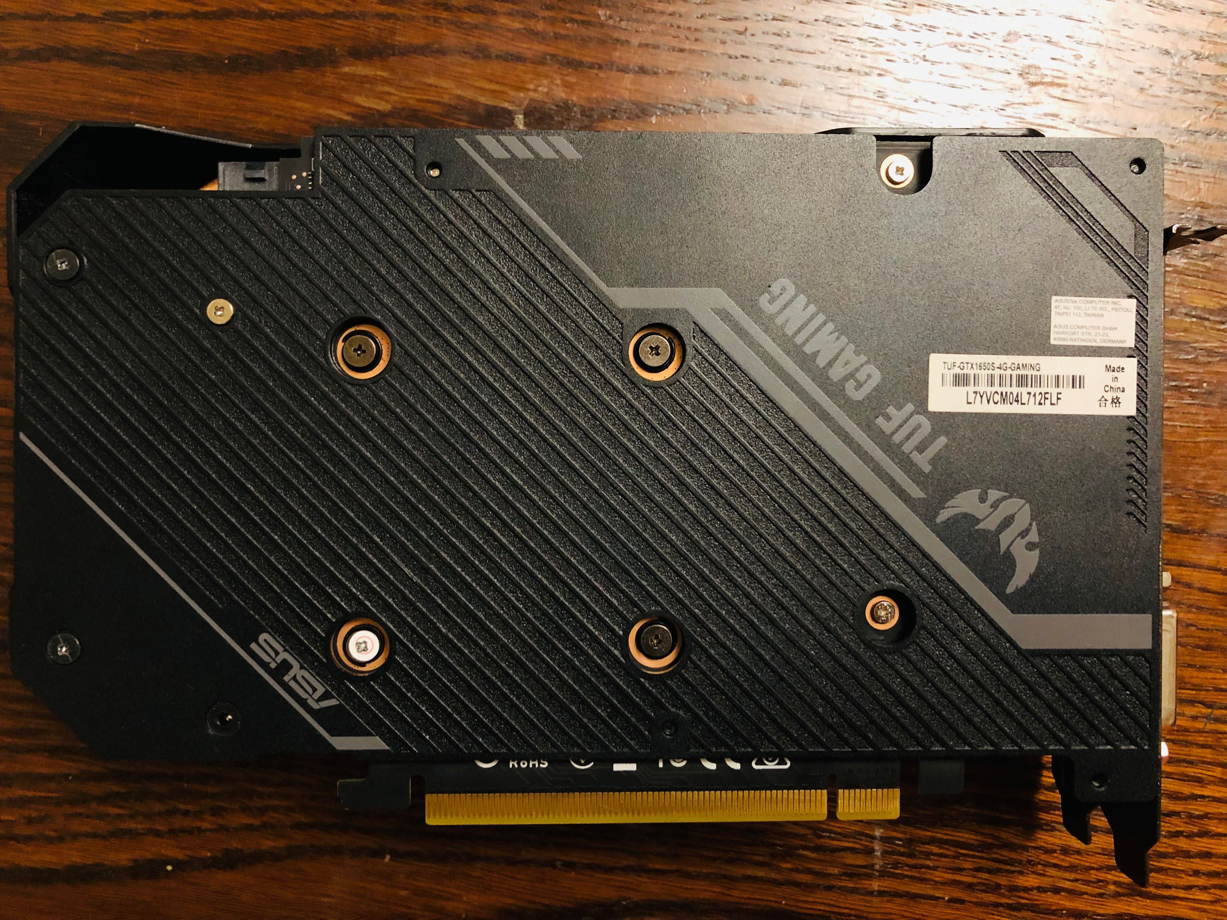 Відеокарта Asus GeForce GTX 1650 Super TUF Gaming 4GB GDDR6