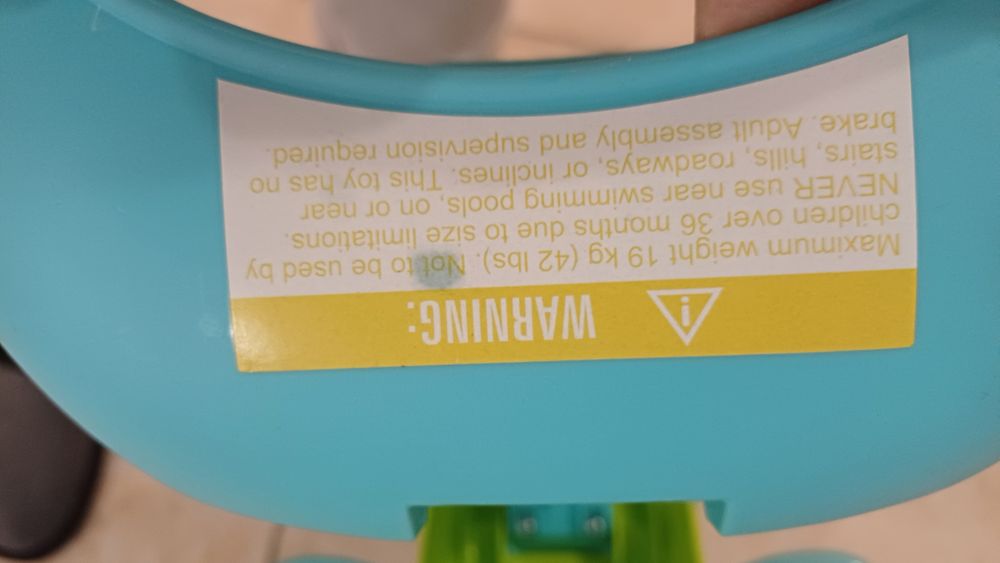 Infantino Elefante andador 3 em 1