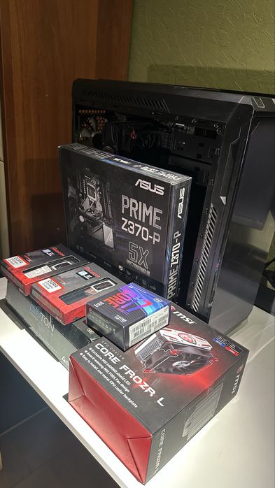 PC intel i7-8700k, 64Gb DDR4, GF GTX 1060 6GB GDDR5, 730gb ssd