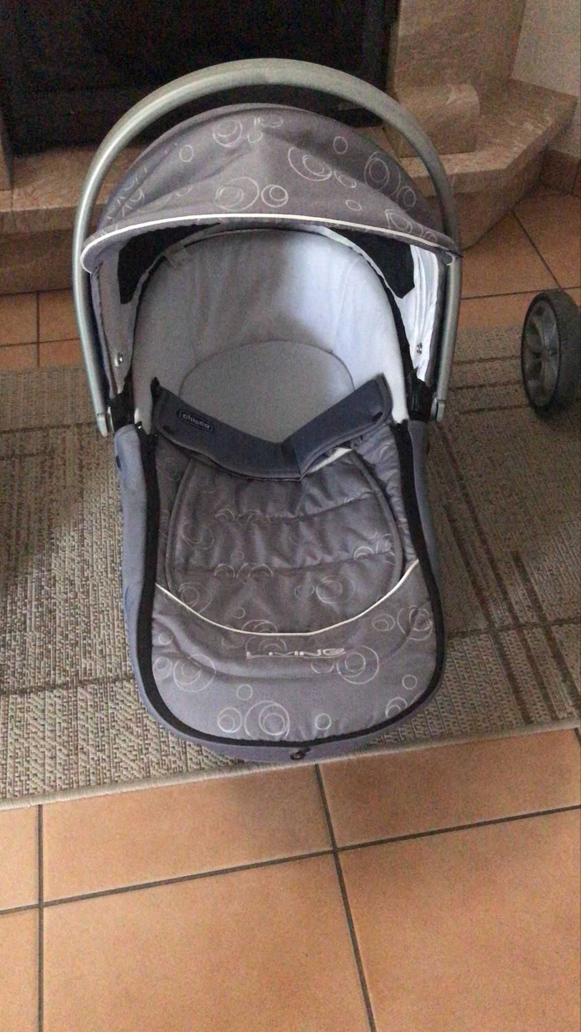 CONJUNTO CHICCO DE BEBÉ - ovo + sistema isofix + cama + carrinho