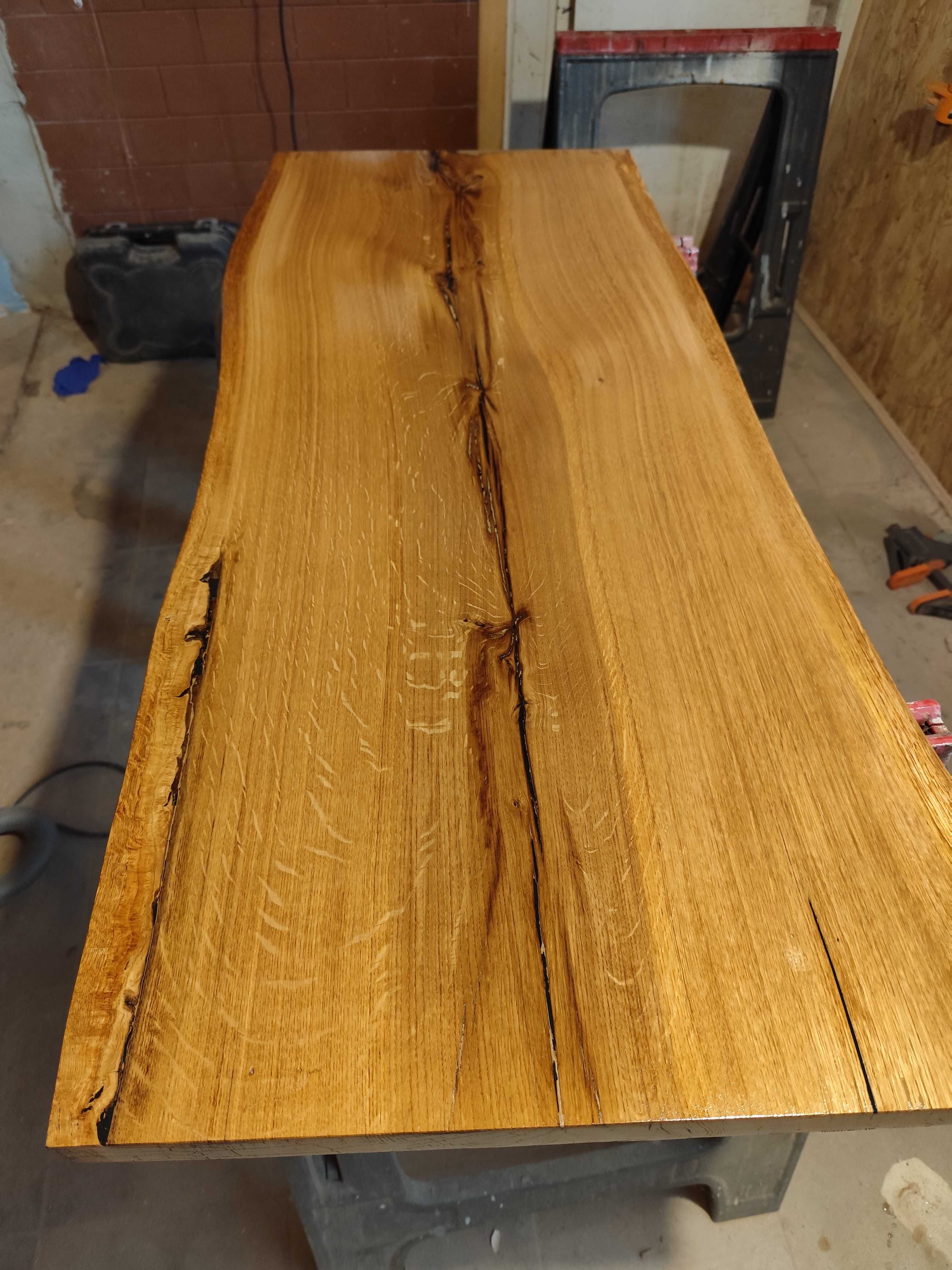 Blat dąb lity monolit olejowany 45x550x1200mm