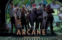 Plakat Arcane League of Legends nowy 61 x 91,5 cm
