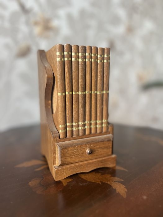 Podkładki pod kubek biblioteczka
