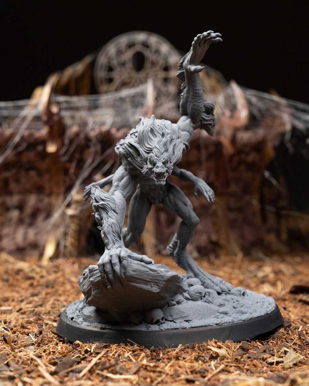 Demongloth Awatar Zniszczenia Figurka 32mm 14K zgodna z DnD RPG Pathfi