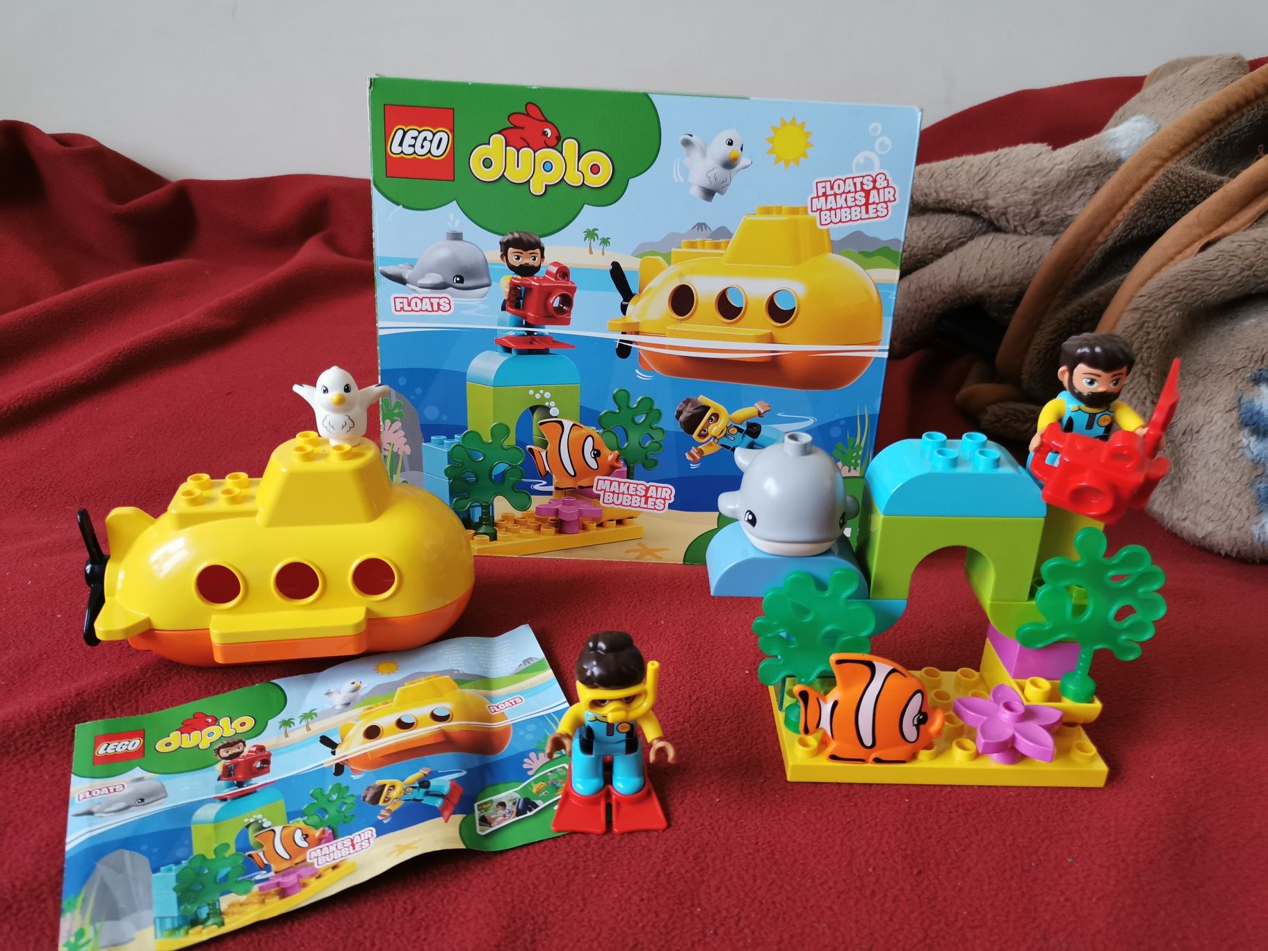 Lego duplo łódź podwodna