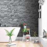 HIT! Marmur Cloudy Black 36x10 | Ściany i elewacje | Dostawa 3 dni!