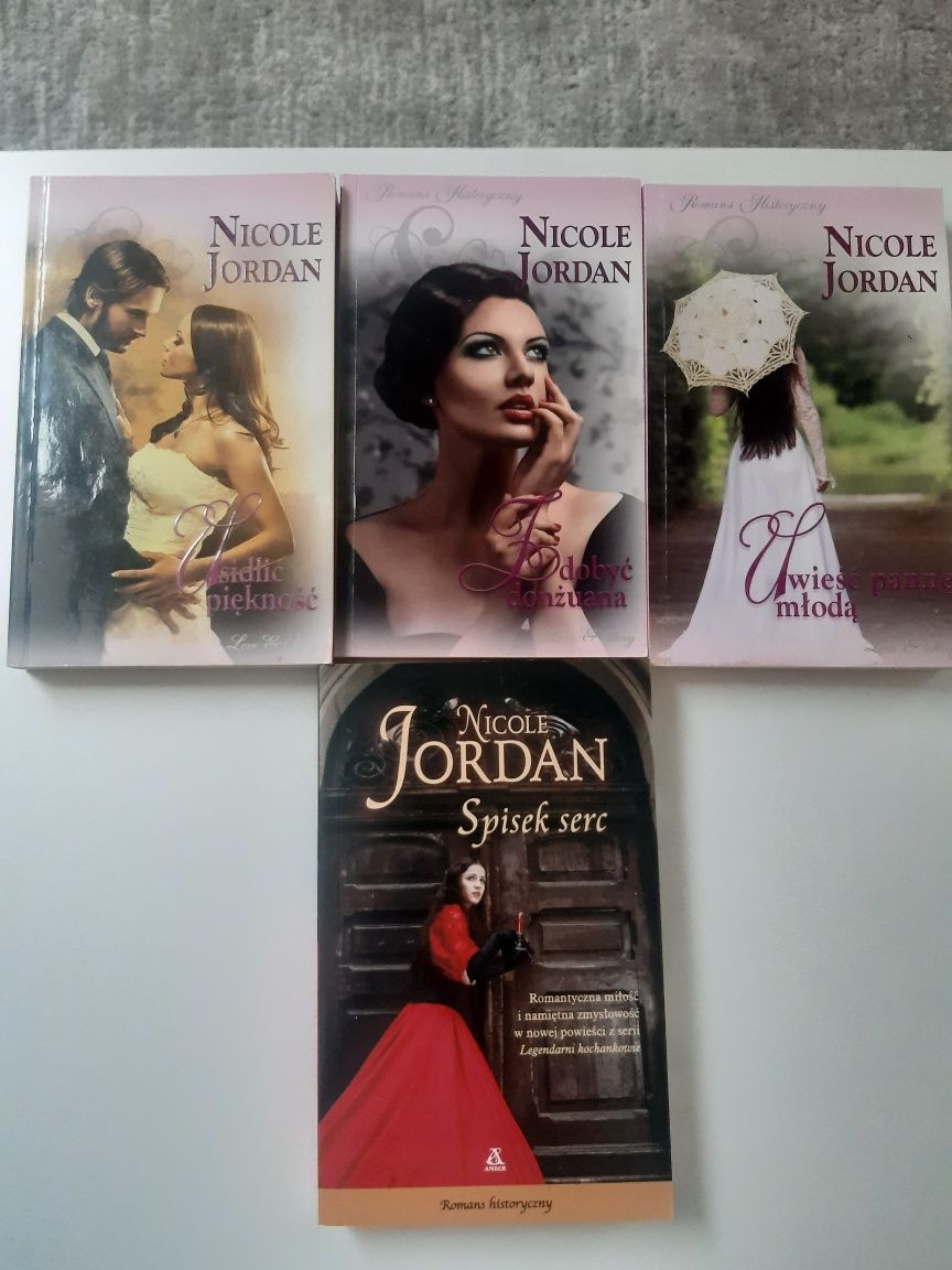 Pakiet 4 książek  Nicole Jordan