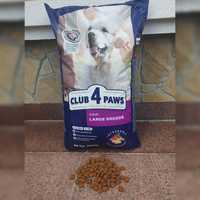 Сухий корм 'Клуб 4 лапи' Premium для собак великих порід
Вага 14 кг