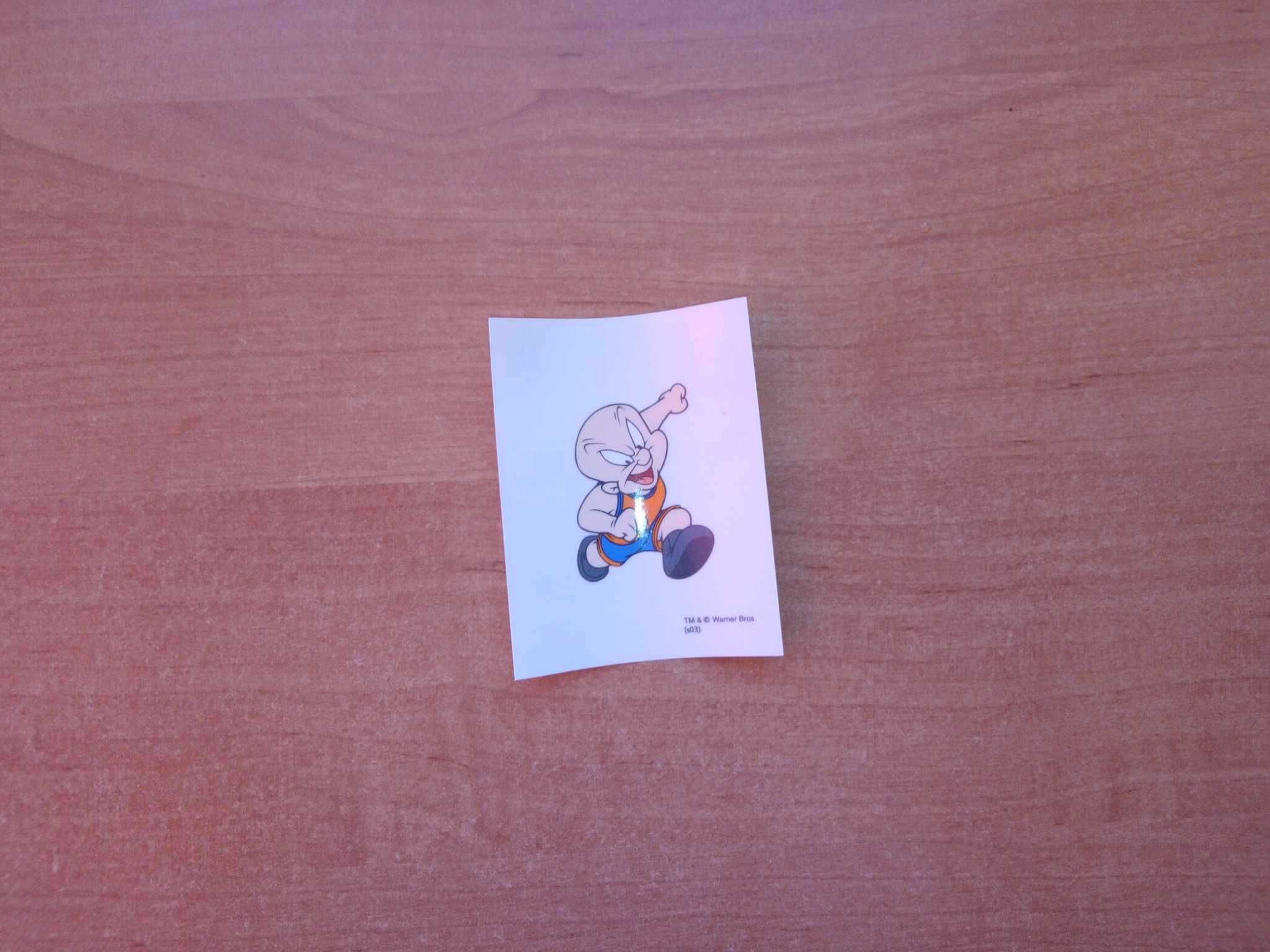 Naklejka karta M Nestle Looney Tunes Panini Modena Warner Bros