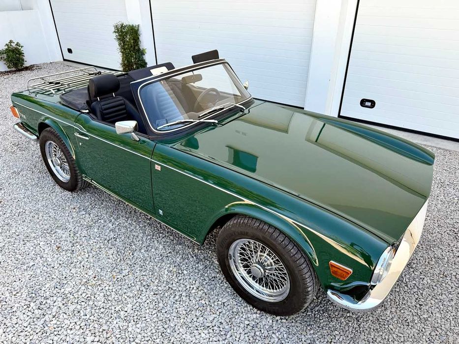 Triumph TR6 Green PI de 1972 Restaurando