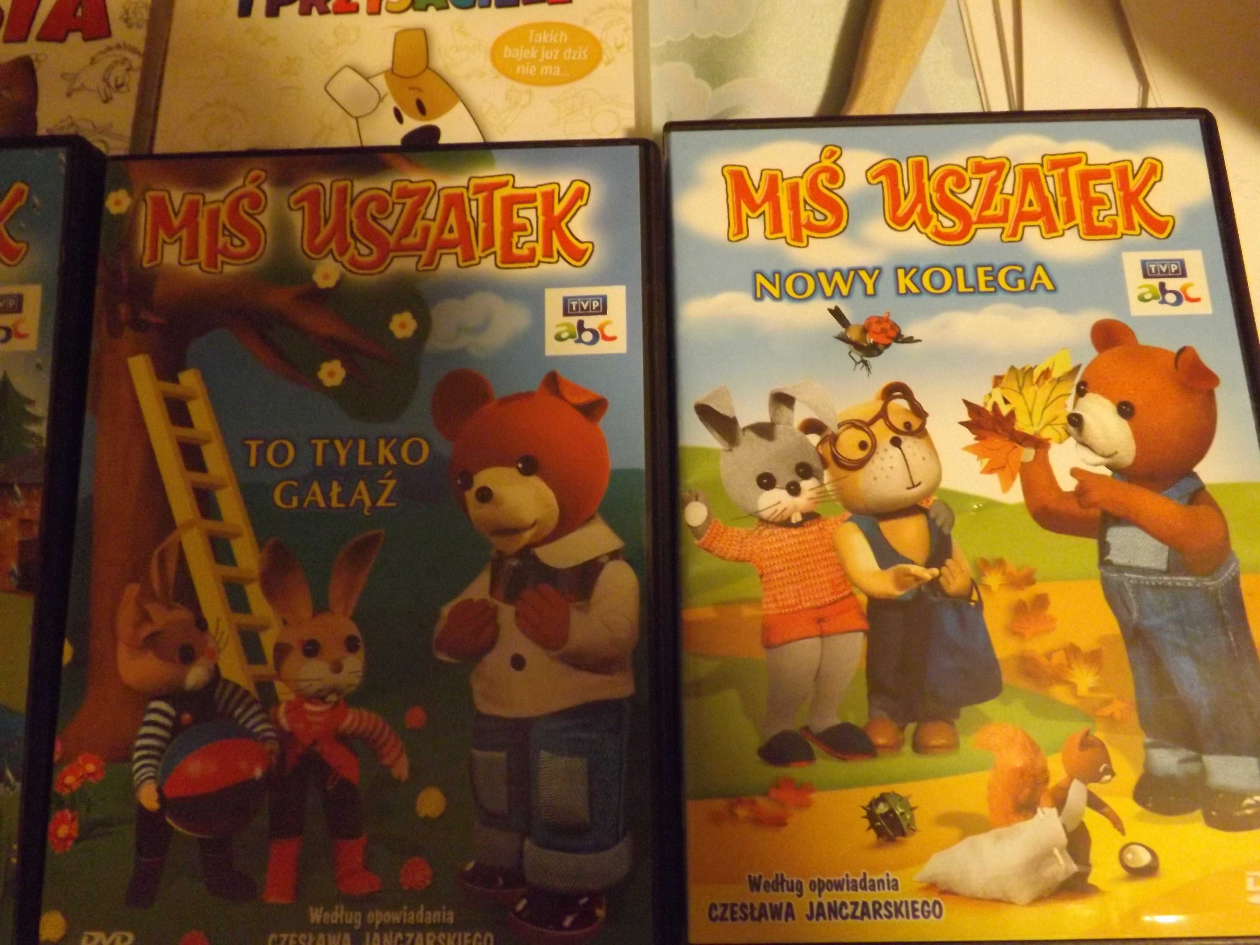 Nowe przygody Misia Uszatka, Uszatek, bajki bez przemocy, filmy dvd