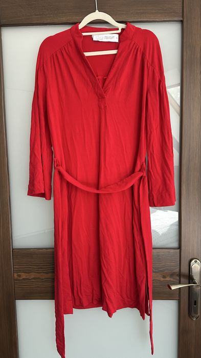 Czerwona sukienka Risk made in Warsaw S