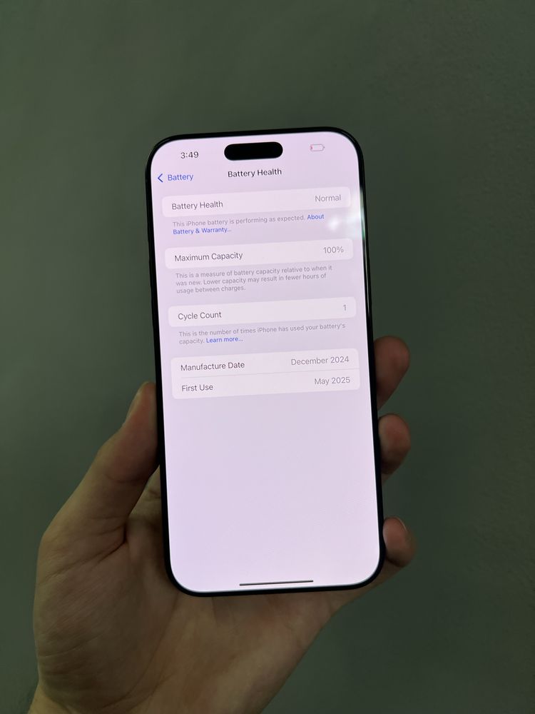 iPhone 16 Pro Max 256Gb Black Titanium Neverlock (OpenBox) з Гарантією