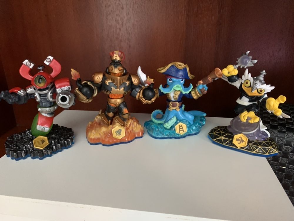 9 figuras jogo skylanders