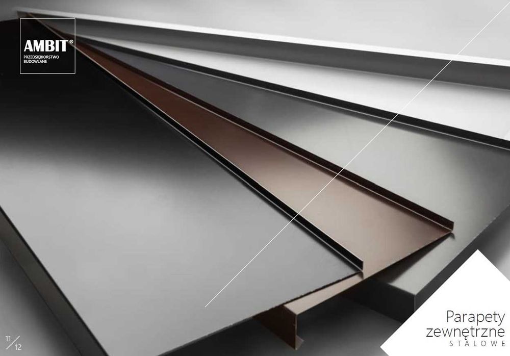 PARAPETY ZEWNĘTRZNE stalowe/stal bezpośrednio od Producenta Ambit