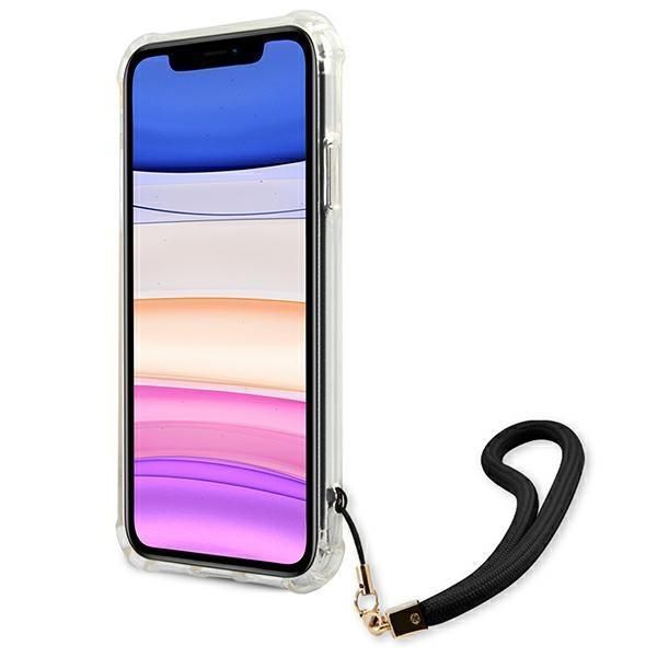 Etui Guess Camo Collection do iPhone 11, czarne