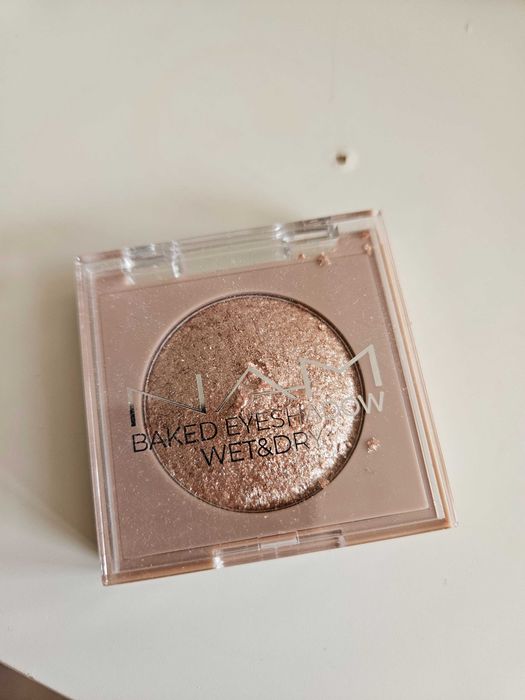 NAM baked eyeshadow wet&dry 01 moonlight cień do powiek