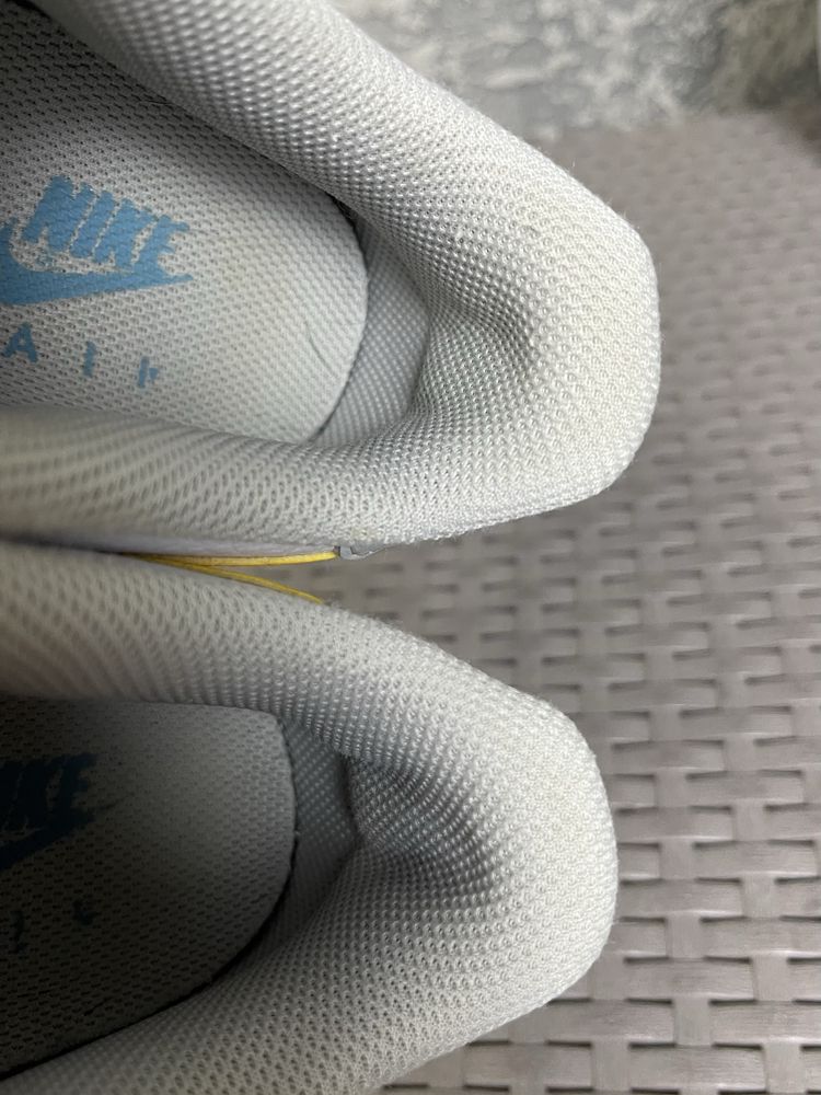 Nike Air Force 1 кроссовки 38 размер спортивные кожаные белые
