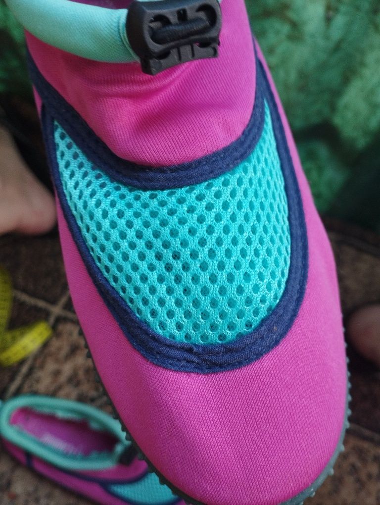 Водні туфлі рожеві (Аквашузи)стелька 23 см