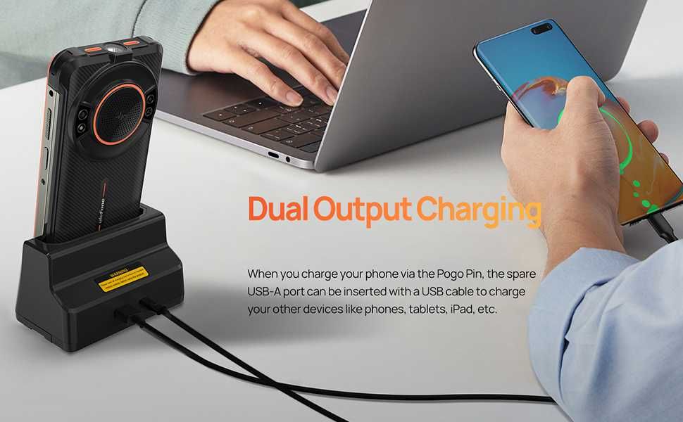 Зарядна док станція Ulefone Desk Charging Dock  Power Armor 16S/Pro/21