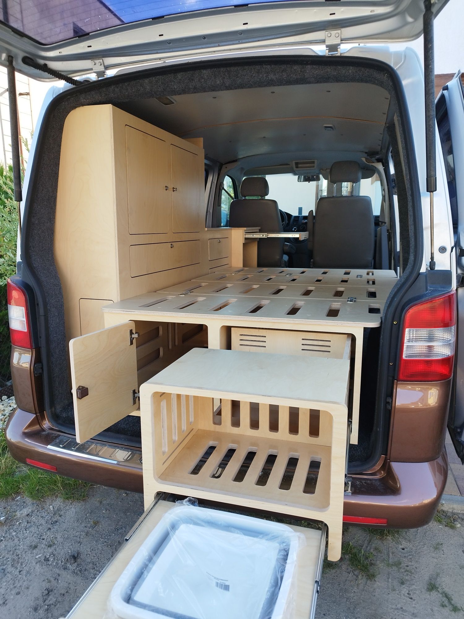 Camper van zabudowy