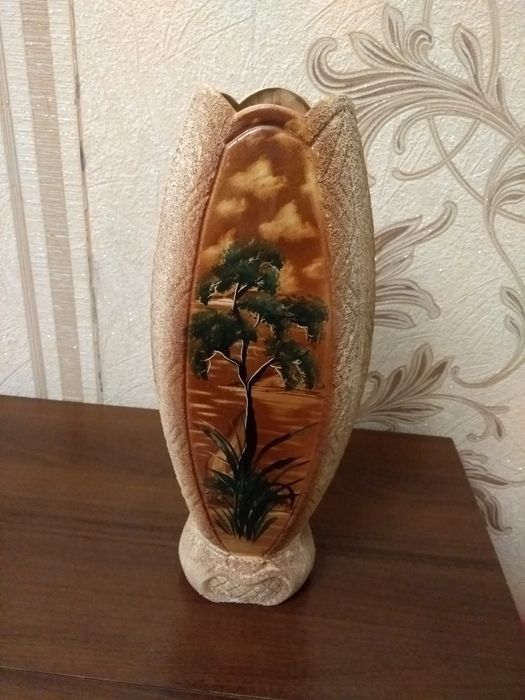 Ваза глино-керамика