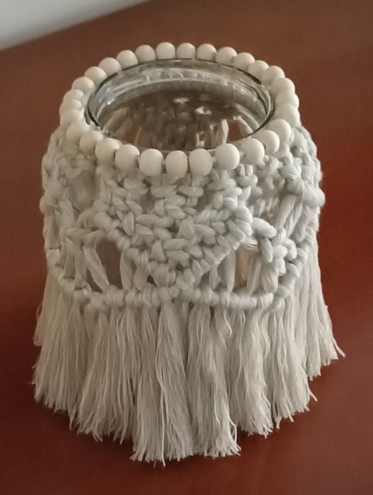 Decoração em macramé