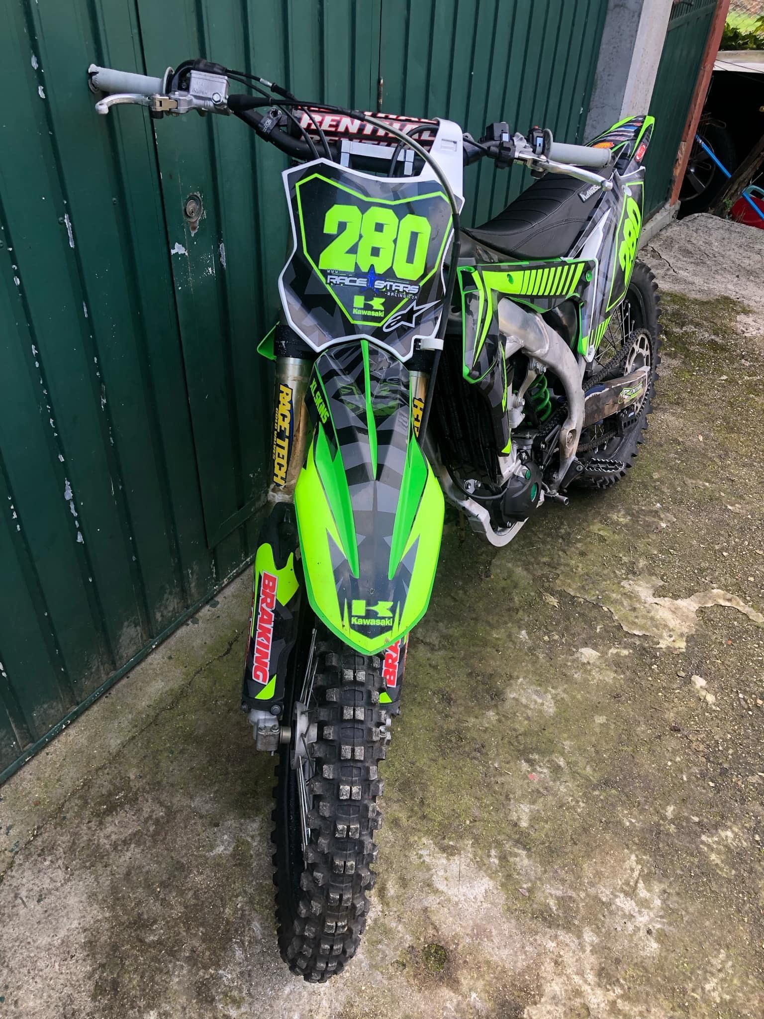 Kawasaki kxf 450 de 2018