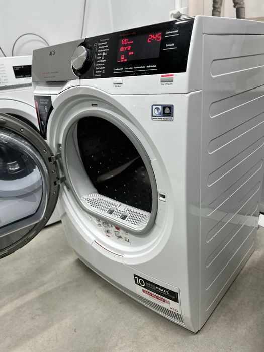 СУШИЛЬНА МАШИНА AEG 8000 SERIES lavatherm A+++ тепловий насос 8кг